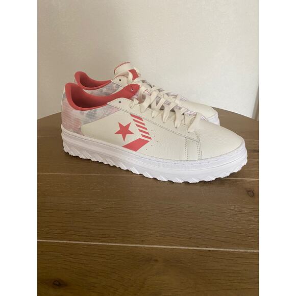 NEW Converse pro leather X2 Rivals edition white red